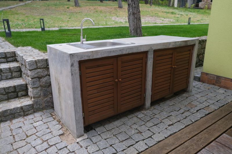 Outdoor Granite Bar